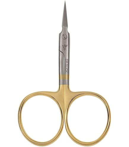 Amazon.com : Dr. Slick Hair Scissors - Straight Gold : Fly Tying